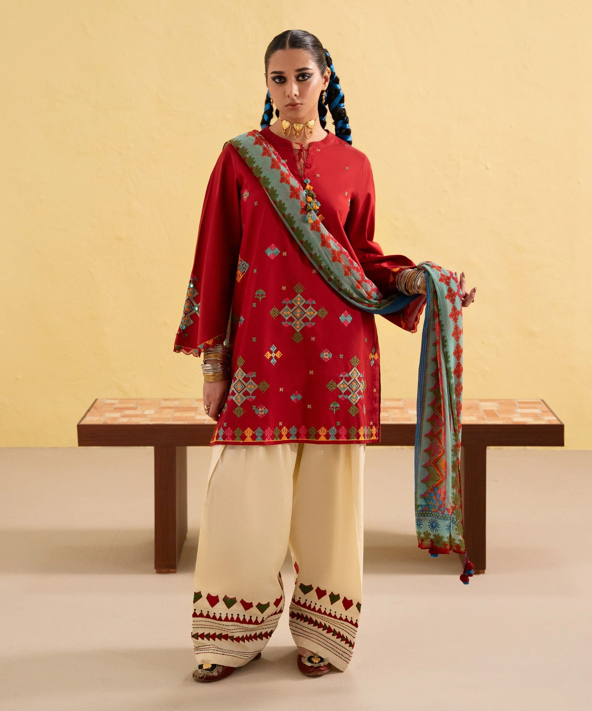 GRACE | Dhanak-3PC- 3437
