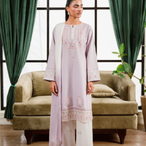 Fiora 3pc Stitched Embroidered - Jade 8007